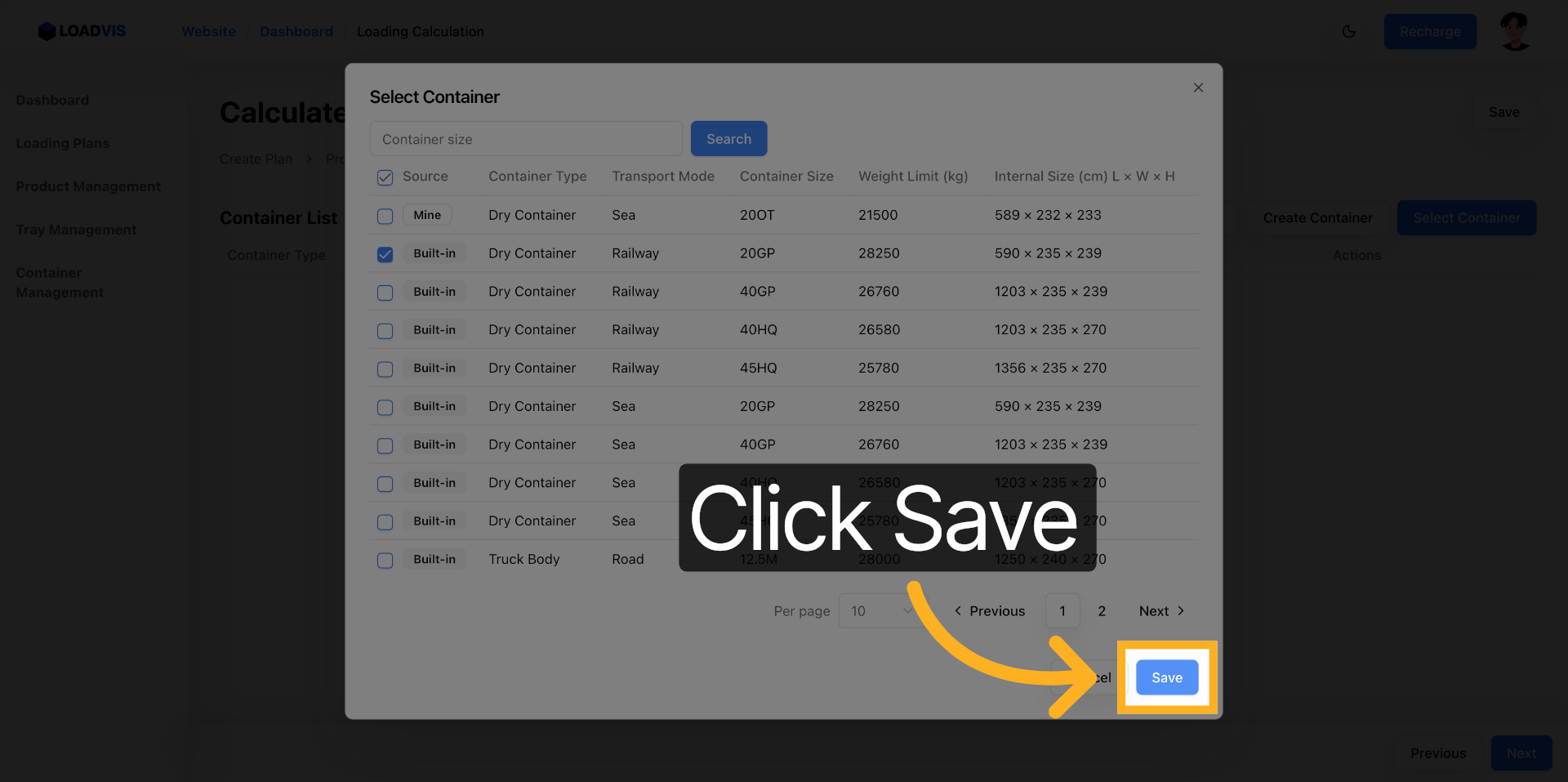 Vinculação confirmada