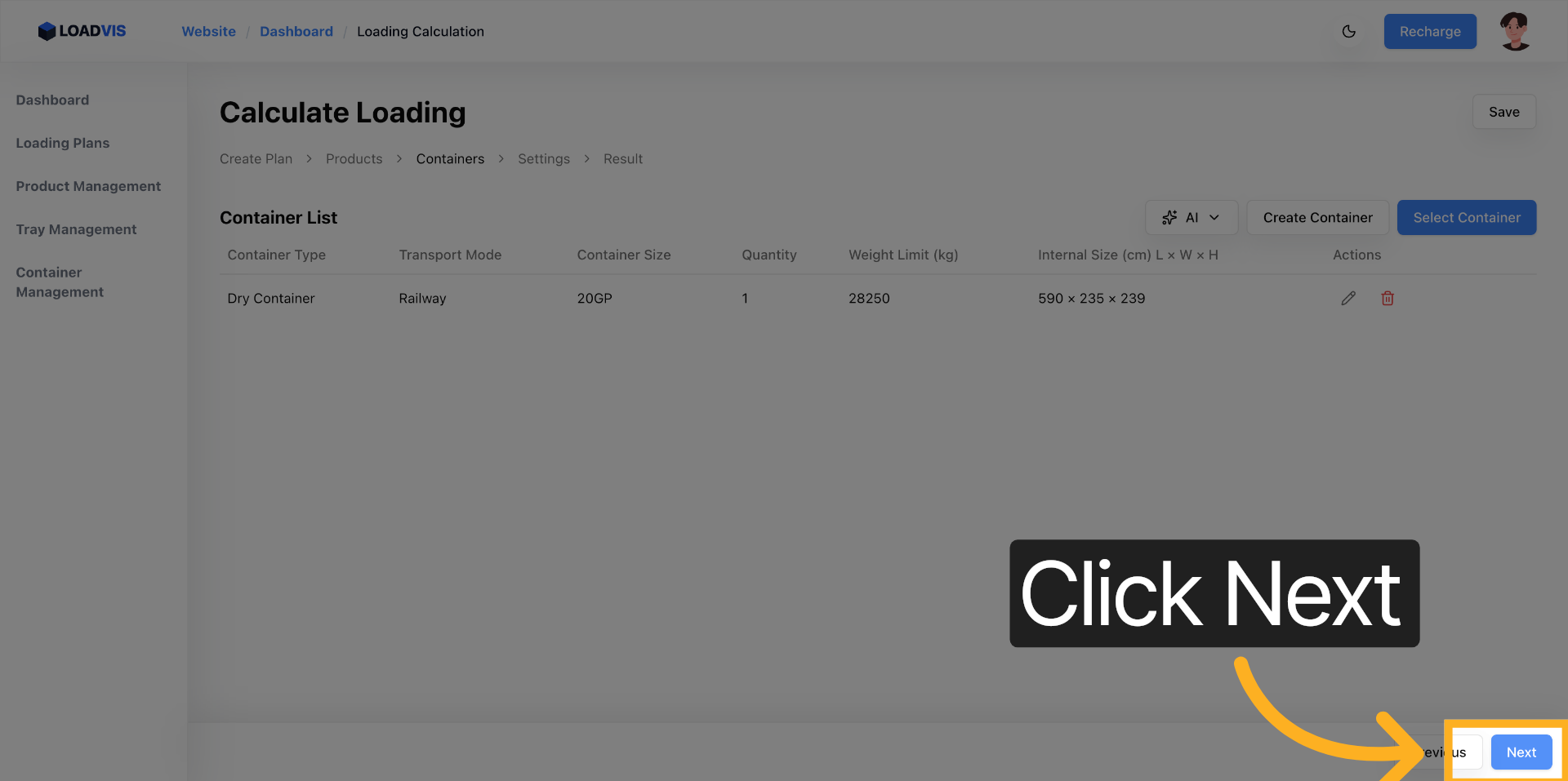 Etapa de revisão final