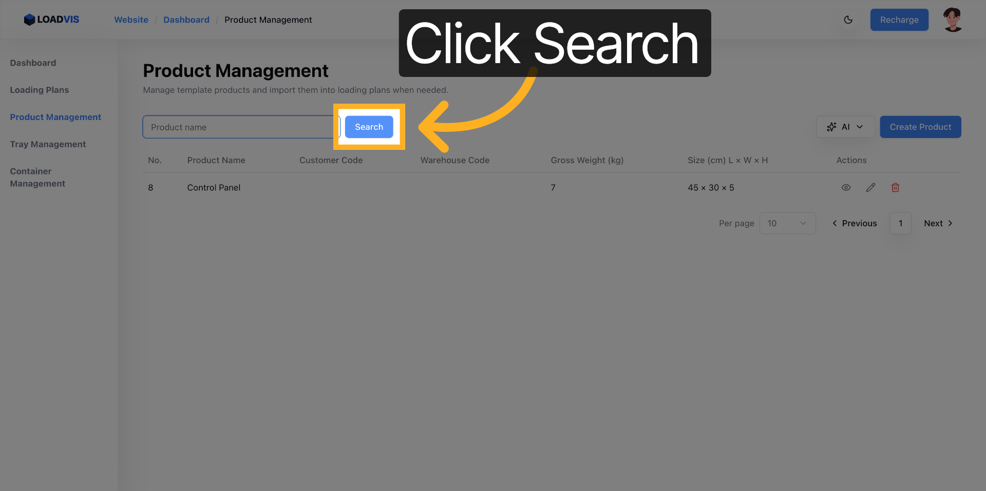 Execute Keyword Search Operation